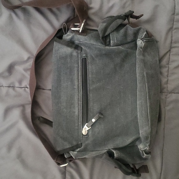 Canvas Messenger Bag - Picture 2 of 5